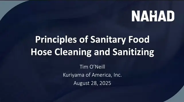 Sanitary Fitting Design Requirements video